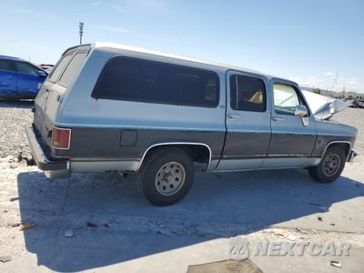 Trzecie zdjęcie samochodu z tyłu: 1989 CHEVROLET SUBURBAN R1500 VIN:1GNER16KXKFJ13326 - miniatura