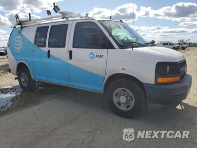 Czwarte zdjęcie samochodu z boku: 2017 CHEVROLET EXPRESS G2500 VIN:1GCWGAFF5H1284934 - miniatura