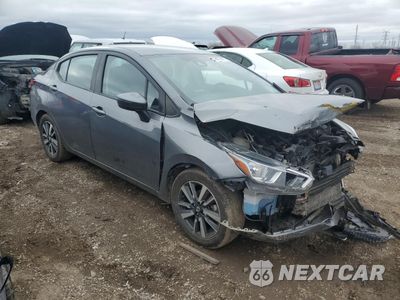 Czwarte zdjęcie samochodu z boku: 2021 NISSAN VERSA SV VIN:3N1CN8EV8ML861651 - miniatura