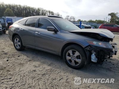Czwarte zdjęcie samochodu z boku: 2010 HONDA ACCORD CROSSTOUR EX VIN:5J6TF1H33AL006207 - miniatura