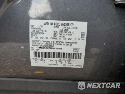 Zdjęcie 15 z 15 samochodu: 2021 FORD EXPLORER ST VIN:1FM5K8GC0MGA51702 - miniatura