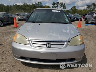 Piąte zdjęcie samochodu w środku: 2003 HONDA CIVIC LX VIN:2HGES16563H559790 - miniatura