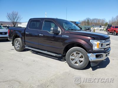 Czwarte zdjęcie samochodu z boku: 2018 FORD F150 SUPERCREW VIN:1FTEW1EPXJFB78450 - miniatura