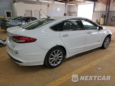 Trzecie zdjęcie samochodu z tyłu: 2017 FORD FUSION SE HYBRID VIN:3FA6P0LU8HR410034 - miniatura