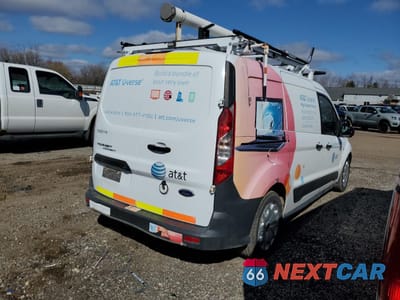 Trzecie zdjęcie samochodu z tyłu: 2014 FORD TRANSIT CONNECT XL VIN:NM0LS7E74E1171743 - miniatura