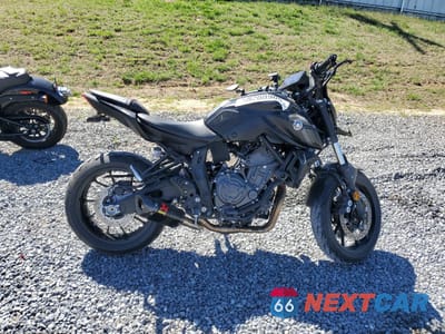 2024 YAMAHA MT07 JYARM32E3RA011504 - główne zdjęcie licytacji z USA - miniatura