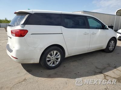 Trzecie zdjęcie samochodu z tyłu: 2017 KIA SEDONA LX VIN:KNDMB5C12H6231973 - miniatura