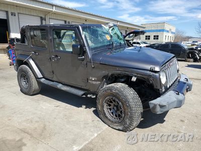 Czwarte zdjęcie samochodu z boku: 2017 JEEP WRANGLER UNLIMITED SAHARA VIN:1C4BJWEG4HL537978 - miniatura