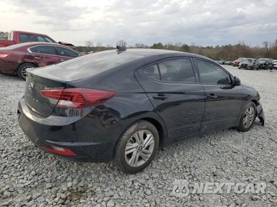 Trzecie zdjęcie samochodu z tyłu: 2020 HYUNDAI ELANTRA SEL VIN:5NPD84LF6LH587006 - miniatura