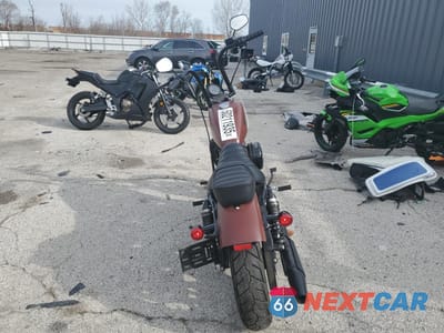 Czwarte zdjęcie samochodu z boku: 2017 HARLEY-DAVIDSON XL883 IRON 883 VIN:1HD4LE210HC425609 - miniatura