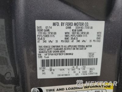 Zdjęcie 12 z 12 samochodu: 2014 FORD F150 SUPERCREW VIN:1FTFW1EF5EFC86962 - miniatura