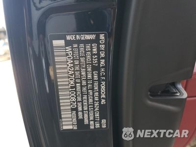Zdjęcie 12 z 12 samochodu: 2019 PORSCHE PANAMERA BASE VIN:WP0AA2A70KL100870 - miniatura