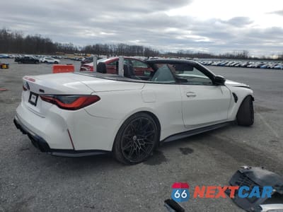 Trzecie zdjęcie samochodu z tyłu: 2023 BMW M4 COMPETITION VIN:WBS33BA0XPCL65057 - miniatura