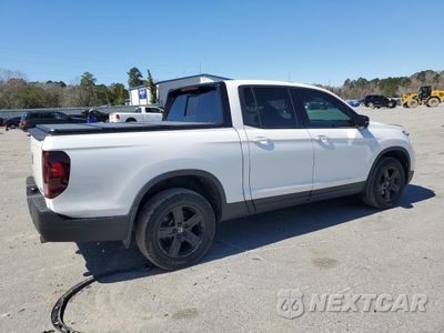 Trzecie zdjęcie samochodu z tyłu: 2023 HONDA RIDGELINE BLACK EDITION VIN:5FPYK3F83PB041575 - miniatura