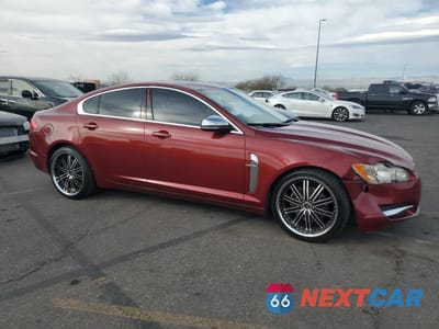Czwarte zdjęcie samochodu z boku: 2010 JAGUAR XF LUXURY VIN:SAJWA0FAXAHR56047 - miniatura