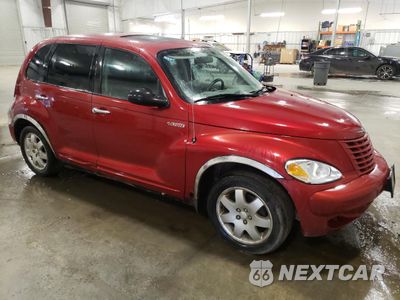 Czwarte zdjęcie samochodu z boku: 2004 CHRYSLER PT CRUISER TOURING VIN:3C4FY58B74T332905 - miniatura