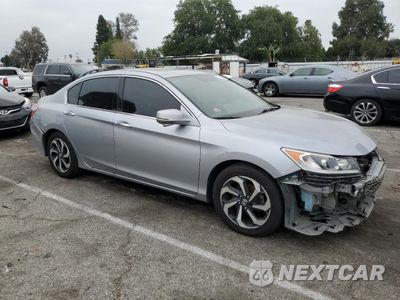 Czwarte zdjęcie samochodu z boku: 2017 HONDA ACCORD EXL VIN:1HGCR3F80HA010407 - miniatura