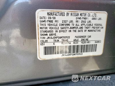 Zdjęcie 14 z 14 samochodu: 2010 INFINITI EX35 BASE VIN:JN1AJ0HP0AM700522 - miniatura