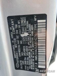 Zdjęcie 13 z 13 samochodu: 2018 HYUNDAI TUCSON VALUE VIN:KM8J33A23JU814274 - miniatura
