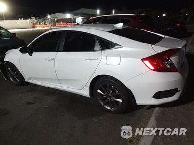 Drugie zdjęcie samochodu z przodu: 2020 HONDA CIVIC EXL VIN:19XFC1F7XLE015208 - miniatura