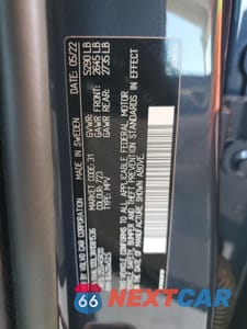 Zdjęcie 15 z 15 samochodu: 2022 VOLVO XC60 B5 INSCRIPTION VIN:YV4L12DL3N1081536 - miniatura