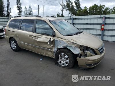 Czwarte zdjęcie samochodu z boku: 2007 HYUNDAI ENTOURAGE GLS VIN:KNDMC233076028706 - miniatura