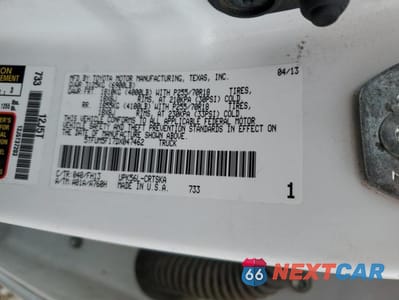 Zdjęcie 13 z 13 samochodu: 2013 TOYOTA TUNDRA DOUBLE CAB SR5 VIN:5TFUM5F17DX047462 - miniatura