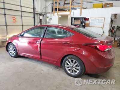 Drugie zdjęcie samochodu z przodu: 2014 HYUNDAI ELANTRA SE VIN:5NPDH4AE1EH493628 - miniatura