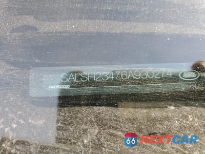 Zdjęcie 13 z 13 samochodu: 2006 LAND ROVER RANGE ROVER SPORT SUPERCHARGED VIN:SALSH23476A930274 - miniatura