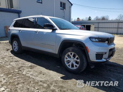 Czwarte zdjęcie samochodu z boku: 2022 JEEP GRAND CHEROKEE L LIMITED VIN:1C4RJKBG7N8621660 - miniatura