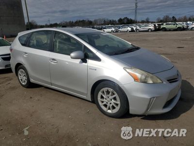 Czwarte zdjęcie samochodu z boku: 2012 TOYOTA PRIUS V VIN:JTDZN3EU7C3176732 - miniatura