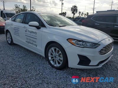 Czwarte zdjęcie samochodu z boku: 2019 FORD FUSION SE VIN:3FA6P0HD5KR239193 - miniatura