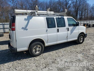 Trzecie zdjęcie samochodu z tyłu: 2013 CHEVROLET EXPRESS G2500 VIN:1GCWGFCAXD1139694 - miniatura