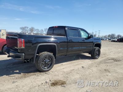 Trzecie zdjęcie samochodu z tyłu: 2017 GMC SIERRA K1500 SLT VIN:3GTU2NEJ0HG413330 - miniatura