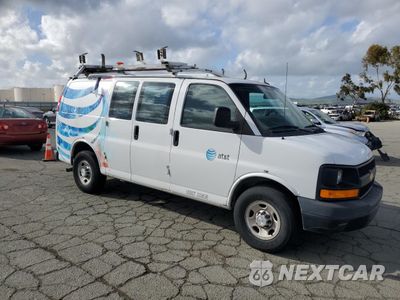 Czwarte zdjęcie samochodu z boku: 2015 CHEVROLET EXPRESS G2500 VIN:1GCWGFCF3F1213505 - miniatura