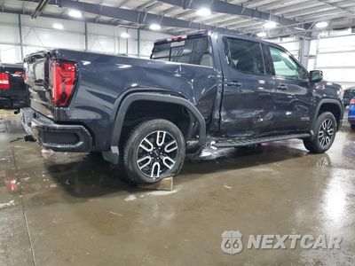 Trzecie zdjęcie samochodu z tyłu: 2022 GMC SIERRA K1500 AT4 VIN:1GTPUEEL9NZ524995 - miniatura