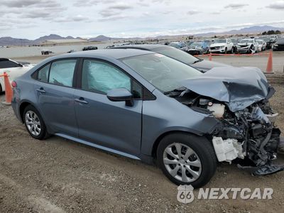 Czwarte zdjęcie samochodu z boku: 2021 TOYOTA COROLLA LE VIN:5YFEPMAEXMP212600 - miniatura