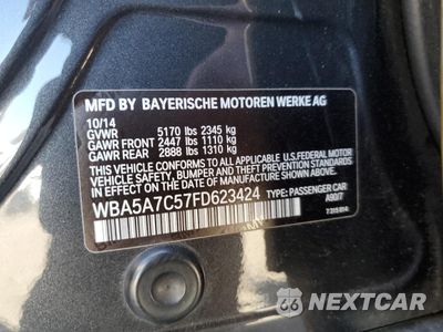 Zdjęcie 14 z 14 samochodu: 2015 BMW 528 XI VIN:WBA5A7C57FD623424 - miniatura