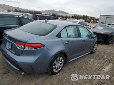 Trzecie zdjęcie samochodu z tyłu: 2021 TOYOTA COROLLA LE VIN:5YFEPMAEXMP212600 - miniatura