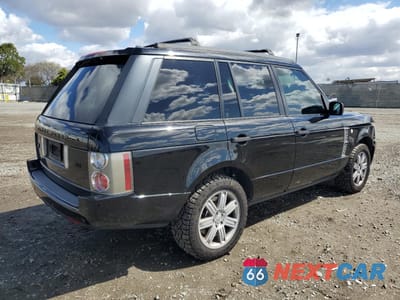 Trzecie zdjęcie samochodu z tyłu: 2006 LAND ROVER RANGE ROVER HSE VIN:SALME15486A234564 - miniatura