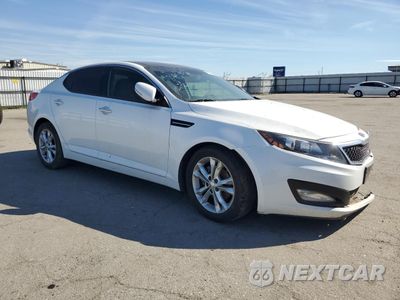 Czwarte zdjęcie samochodu z boku: 2013 KIA OPTIMA EX VIN:5XXGN4A7XDG227977 - miniatura