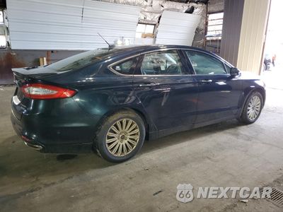 Trzecie zdjęcie samochodu z tyłu: 2014 FORD FUSION TITANIUM VIN:3FA6P0D91ER181542 - miniatura