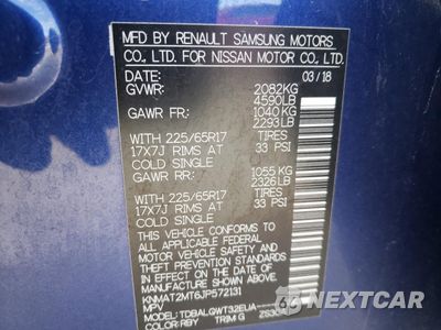 Zdjęcie 15 z 16 samochodu: 2018 NISSAN ROGUE S VIN:KNMAT2MT6JP572131 - miniatura