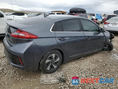 Trzecie zdjęcie samochodu z tyłu: 2017 HYUNDAI IONIQ SEL VIN:KMHC75LC5HU026234 - miniatura