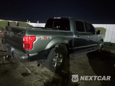 Trzecie zdjęcie samochodu z tyłu: 2018 FORD F150 SUPERCREW VIN:1FTEW1EB3JKC35244 - miniatura