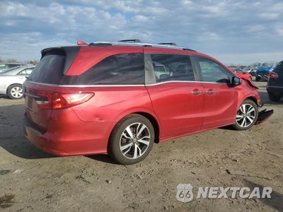 Trzecie zdjęcie samochodu z tyłu: 2023 HONDA ODYSSEY TO VIN:5FNRL6H80PB048041 - miniatura