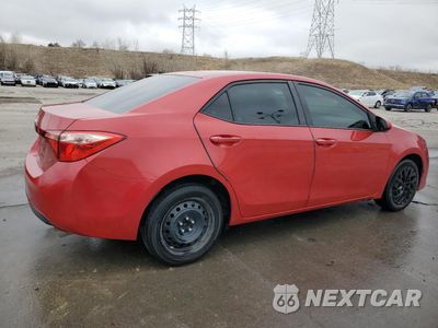 Trzecie zdjęcie samochodu z tyłu: 2018 TOYOTA COROLLA L VIN:5YFBURHE3JP768371 - miniatura