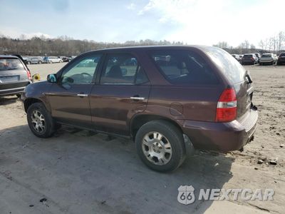 Drugie zdjęcie samochodu z przodu: 2001 ACURA MDX VIN:2HNYD18211H524722 - miniatura