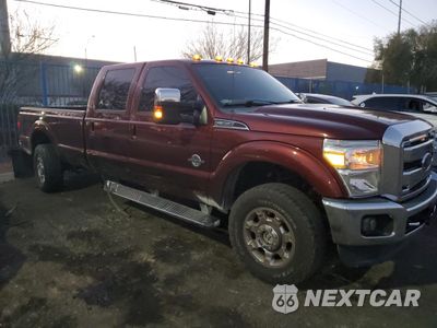 Czwarte zdjęcie samochodu z boku: 2015 FORD F350 SUPER DUTY VIN:1FT8W3BT0FEB61101 - miniatura