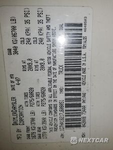 Zdjęcie 12 z 12 samochodu: 2007 DODGE RAM 1500 ST VIN:1D7HA18217J608051 - miniatura